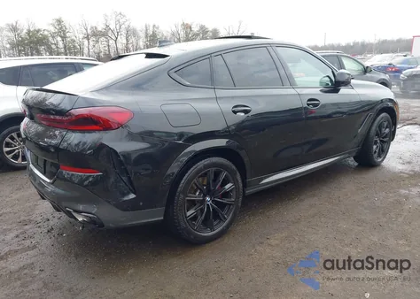 2022 BMW X6 xDrive40I из США, поврежденный, VIN 5UXCY6C00N9K57617